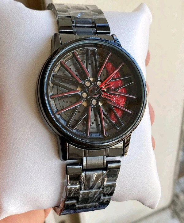 V9 Collection Gyro Watch  - Red