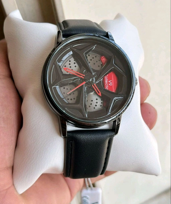 V9 Collection Gyro Watch  - Red