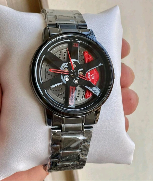 V9 Collection Gyro Watch  - Red