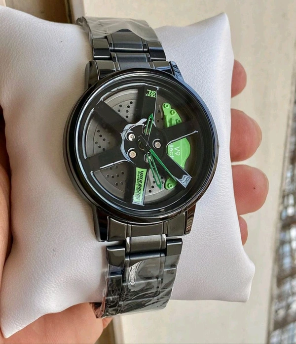 V9 Collection Gyro Watch  - Red