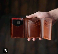 Wallet (Pure Leather) - Bourbon