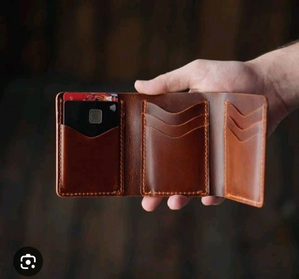 Wallet (Pure Leather) - Bourbon