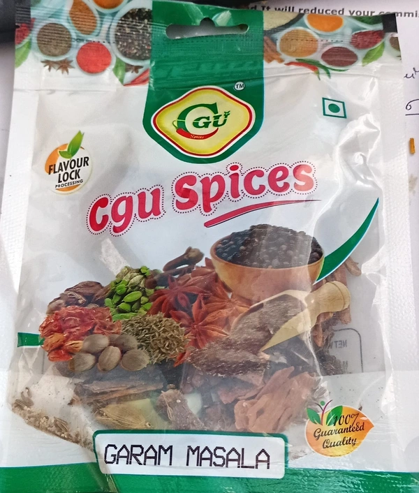 CGU Spices Sabut Garam Masala  - 100gm