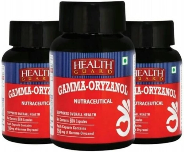 Health Guard Gamma Oryzanol Capsules, 60 Capsules