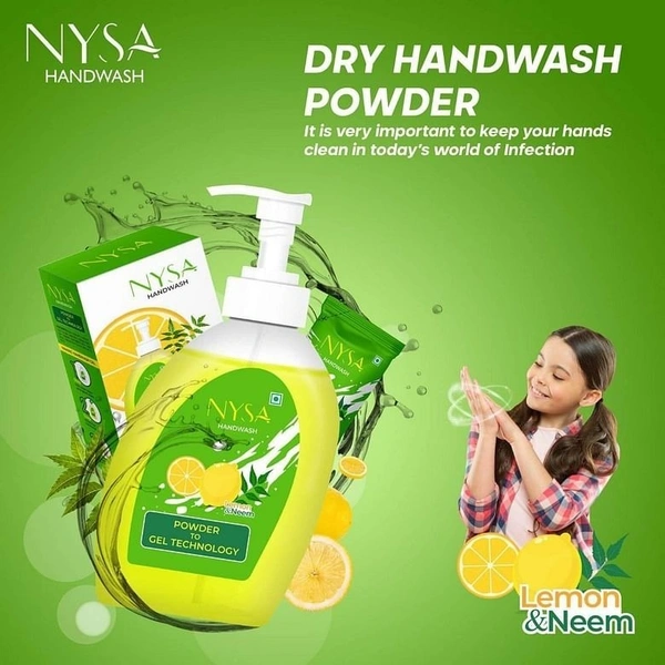 Powder To Handwash Bottle And Refill(12g)
