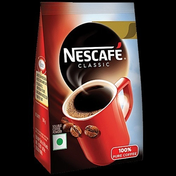 Nescafe Classic 100% Pure Instant Coffee Powder, 500 g