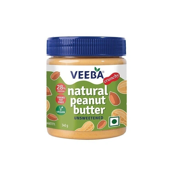Veeba Natural Peanut Butter (340 gm)