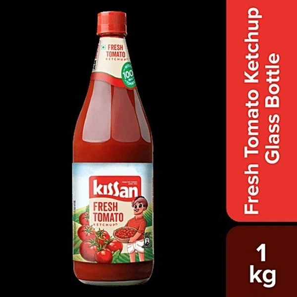 Kissan Fresh Tomato Ketchup, 1 kg