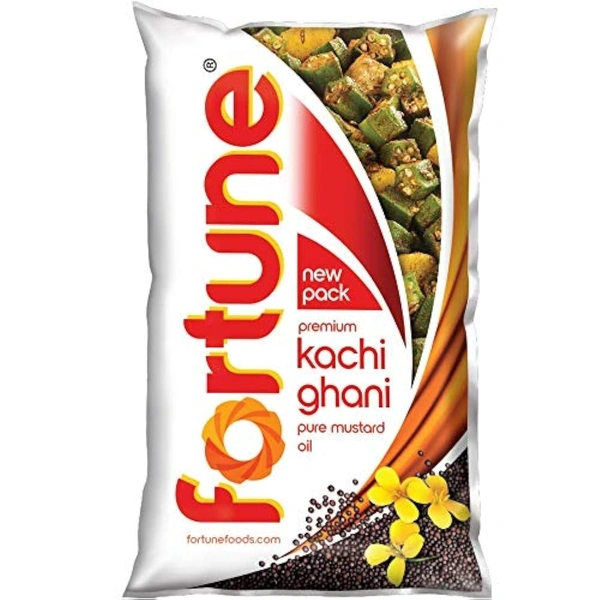 Fortue Mustard Oil 1ltr pouch 