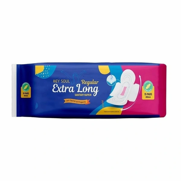 Key Soul Regular Extra Long Sanitary Napkin