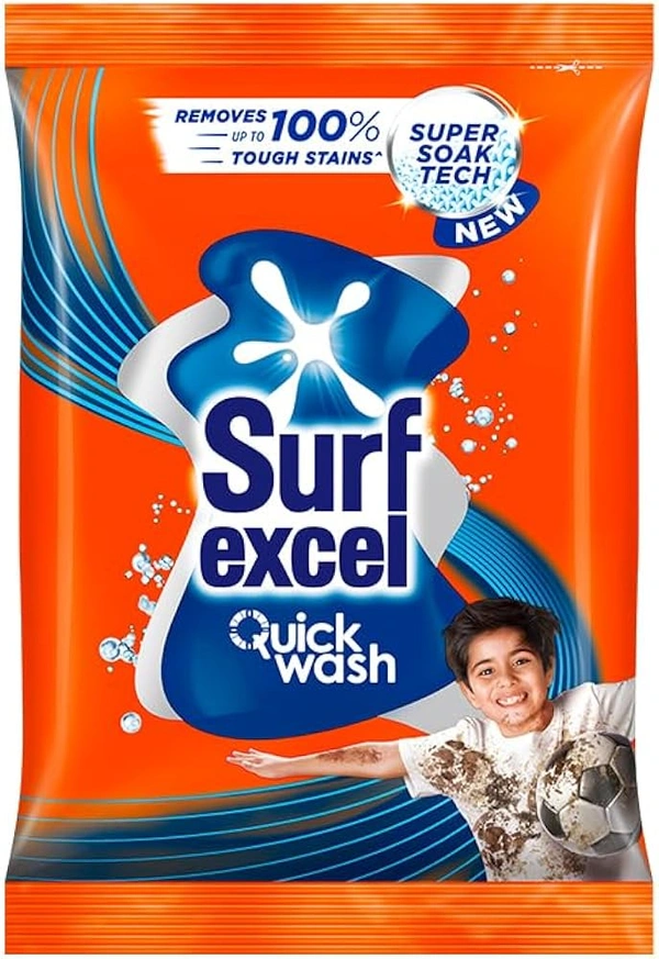 Surf Excel Quick Wash Detergent Powder  - 1 kg