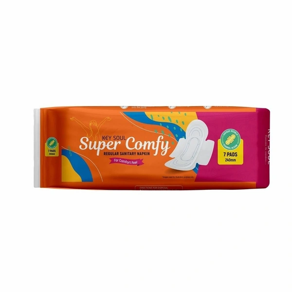 Key Soul Super Comfy Regular Sanitary Napkin