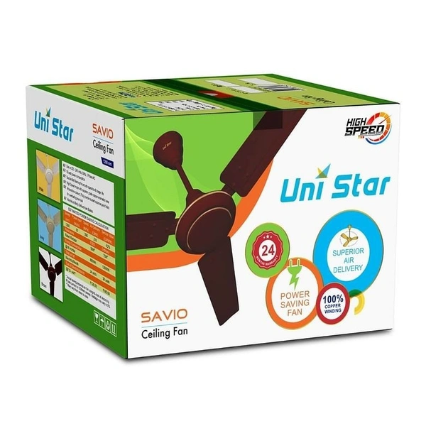 Savio Celling Fan(brown)