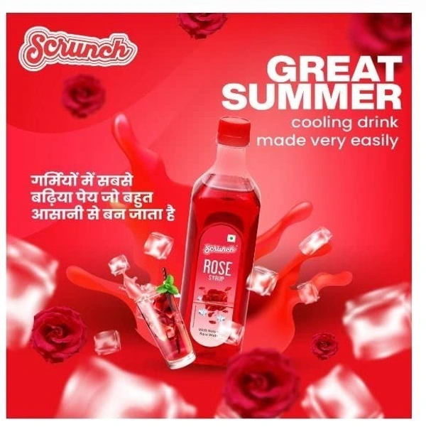 Scrunch Rose Sharbat(750ml)