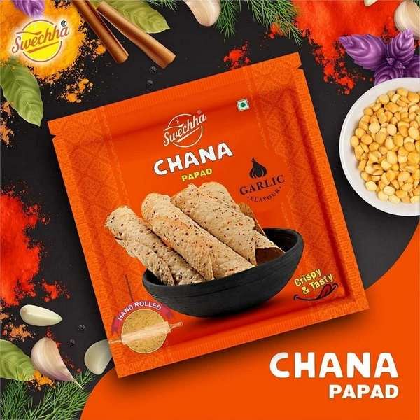 Garlic Chana Papad(250g)