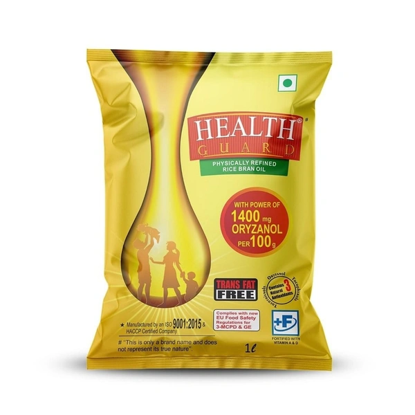 R. Health Guard Rice Bran Oil(1 Ltr)