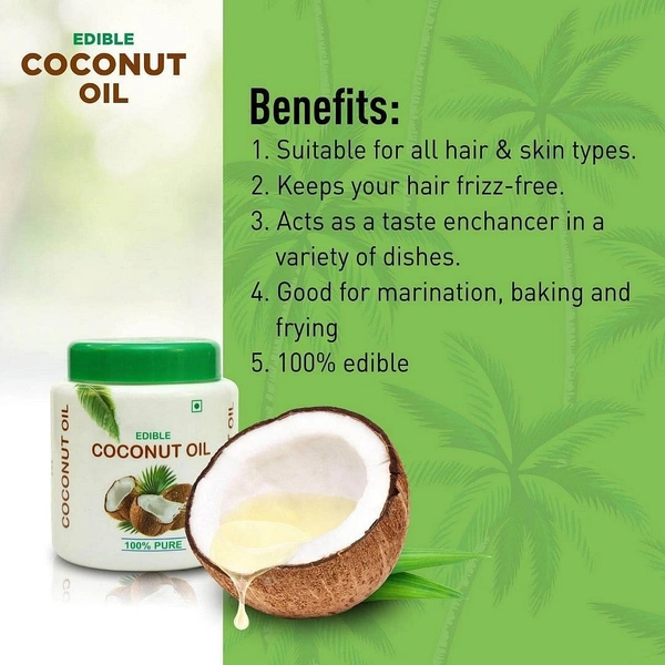 RCM Edible Coconut Oil (jar)250ml