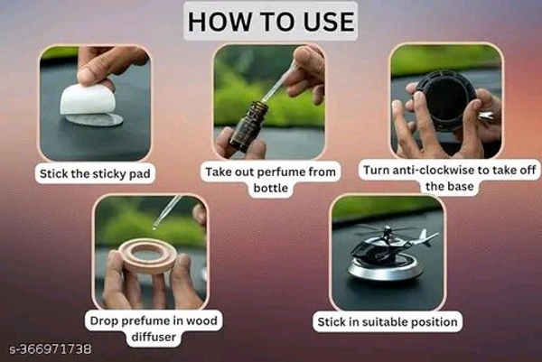 Solar Perfume Diffuser