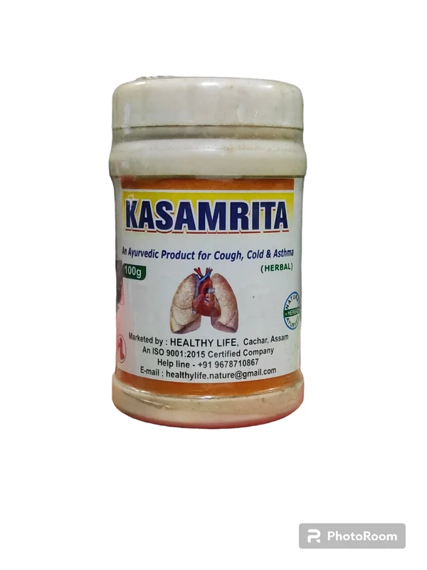 Hl Kasamrita  Effective For Dry Cough😷, Cold, Asthma - 100gm powder