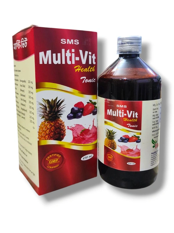 Multivit Syp ( Pure Ayurvedic Health Tonic ) - 450ml