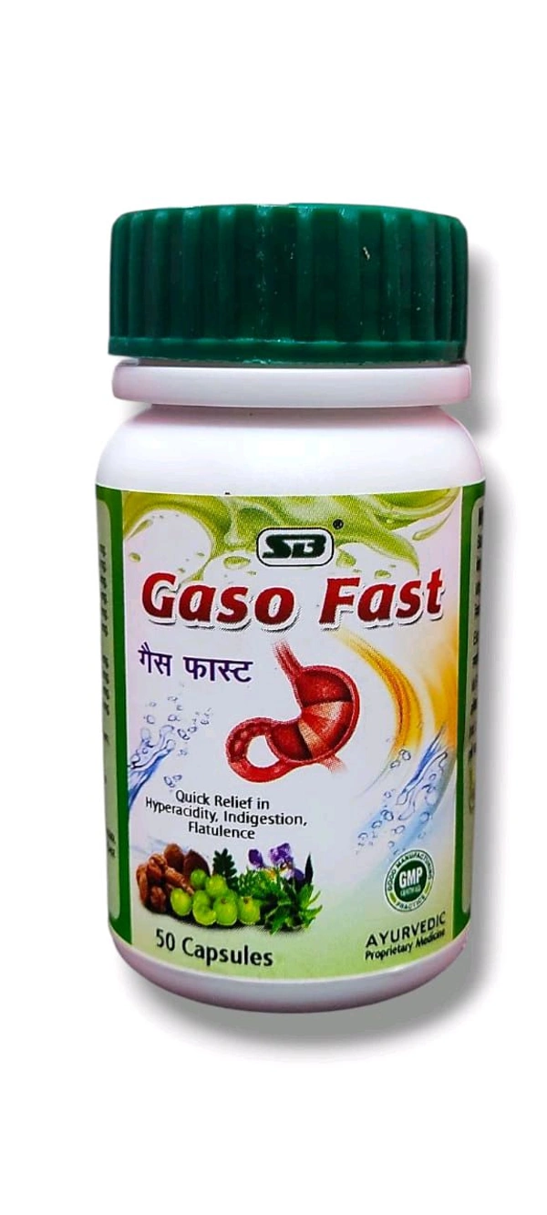 SB Gaso Fast Capsule  - 50 Capsules