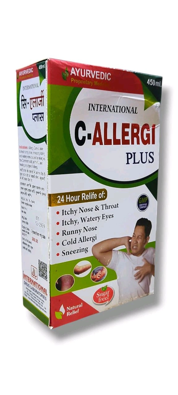 C- Allergic Plus Syrup  - 450ml