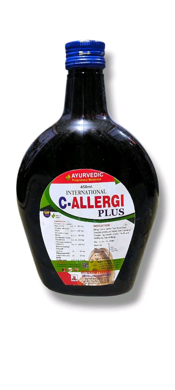 C- Allergic Plus Syrup  - 450ml