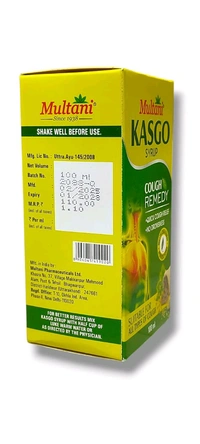 Multani Kasgo Syrup  - 100ml