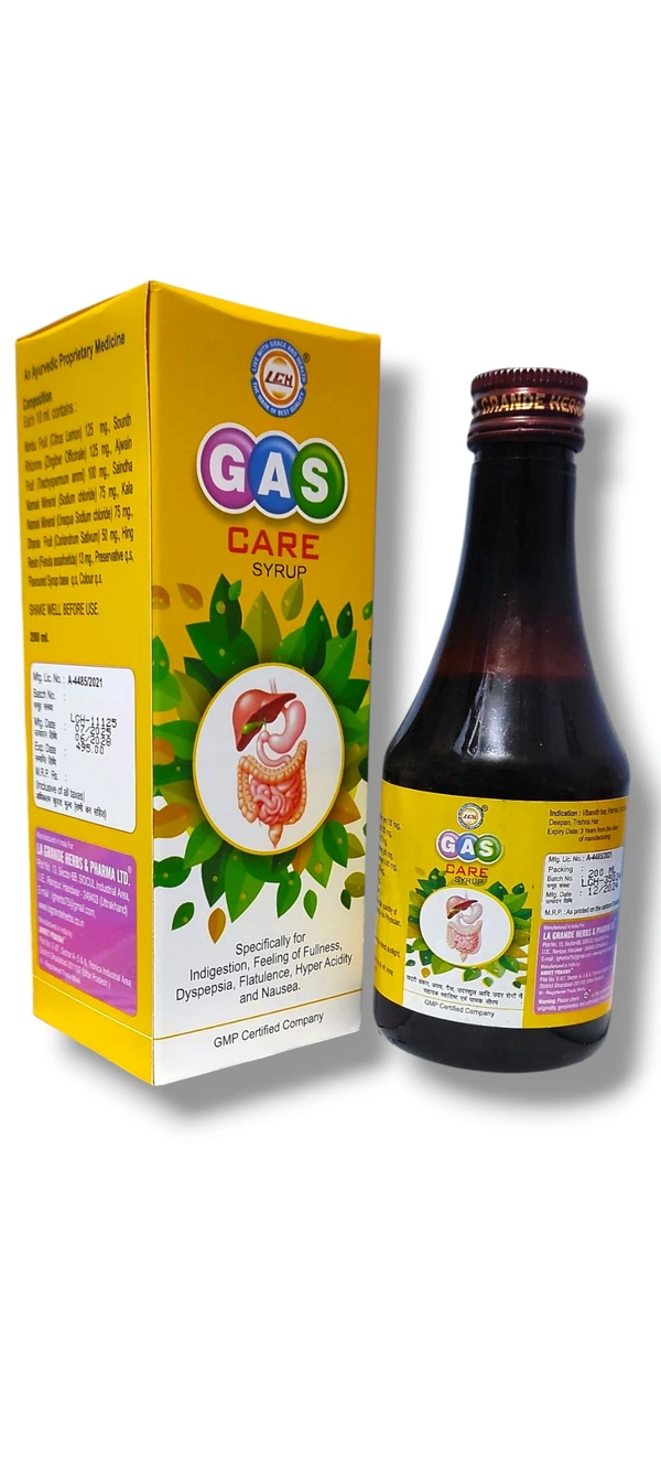 Gas Care Syrup - 200ml