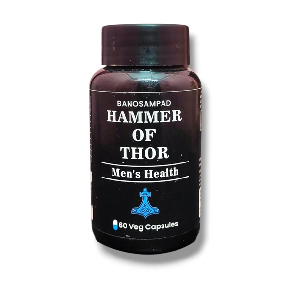 Hammar Of Thor Mens Capsules - 60 Capsules, Only for Adults