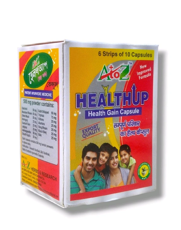 Health Up Capsules A To Z - 10 capsules x 6 strips