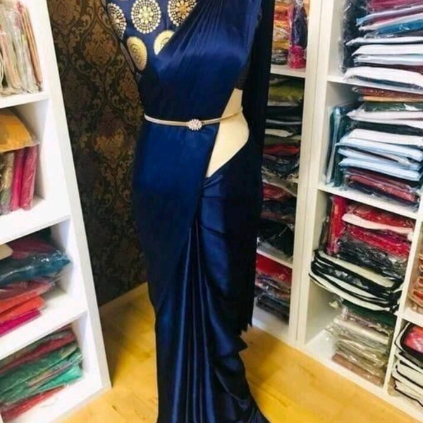 Satin Silk Women Sarees