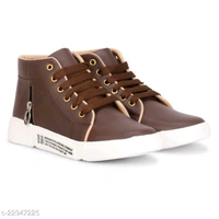 SiTsLop Women's High Boot - Brown
