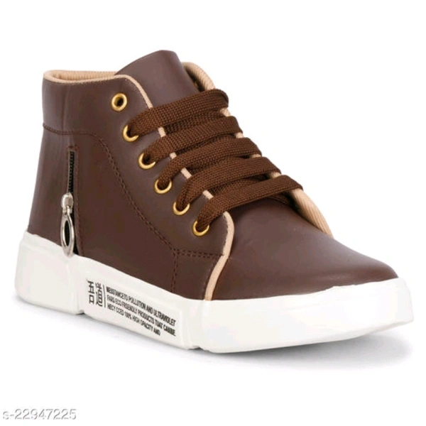 SiTsLop Women's High Boot - Brown