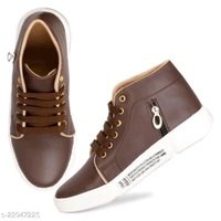SiTsLop Women's High Boot - Brown