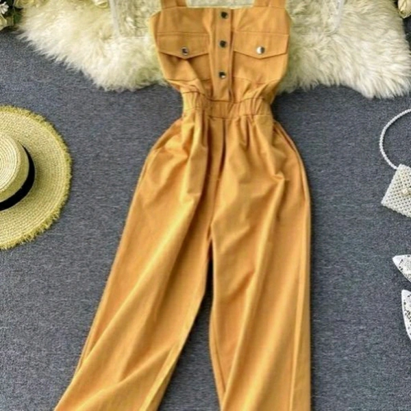 Pretty Designer Women Jumpsuits - Yellow