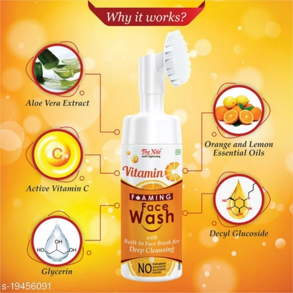 The Nile Vitamun C Foaming Face Wash