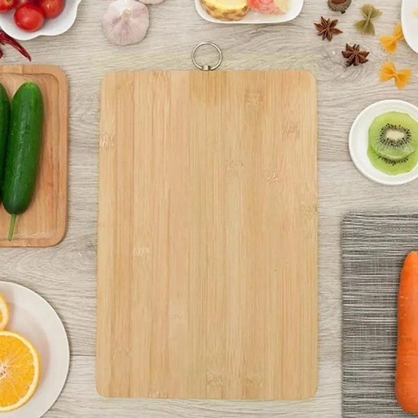 Wooden Cutting Board for Kitchen - Large Composite Cutting Board with Non-Slip Feet, Juice Groove, Dishwasher Safe - Thin, BPA Free & Eco-Friendly Chopping Board (36X26 Cm) - 36L x 26W x 1.8Th Centimeters