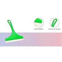 Kitchen Platform & Glass Squeegee Wiper All-Purpose Cleaning Windows Car Windshield Bathroom Mirrors Table Cleaner (Set of 2, Random Colours)