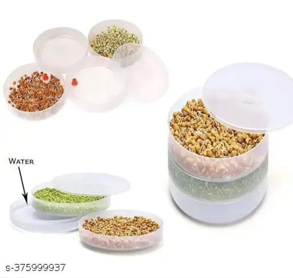 Sprout Maker with 3 Container for Living Healthy Life