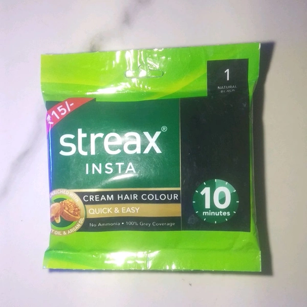 Streax- Hair Colour  - Black