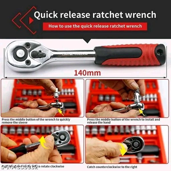 Screw Driver And Wrench Set