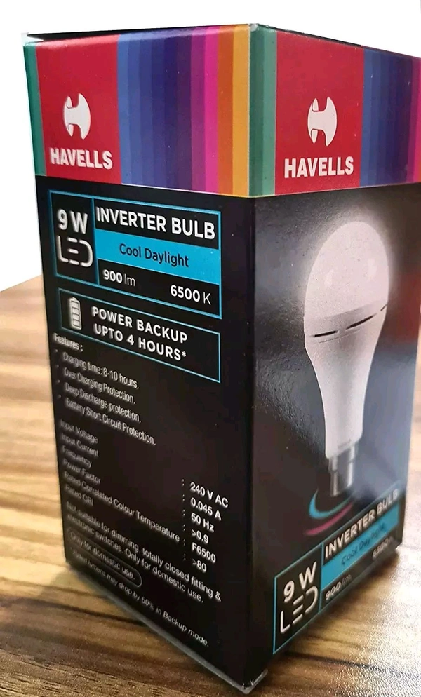 Havells Inverter Bulb - White, 9W