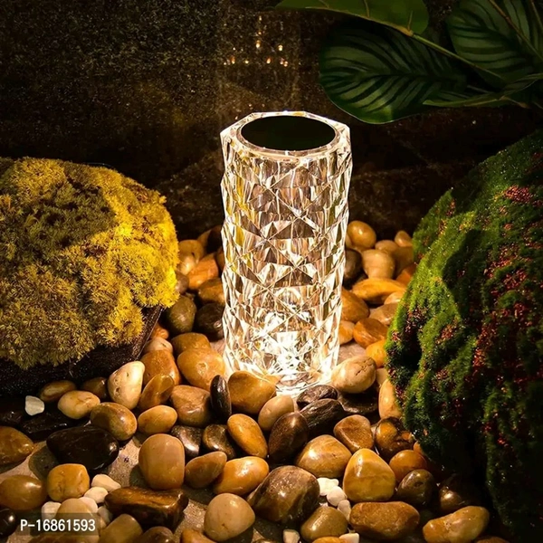Crystal Lamp Light 12 Colors - multicolor
