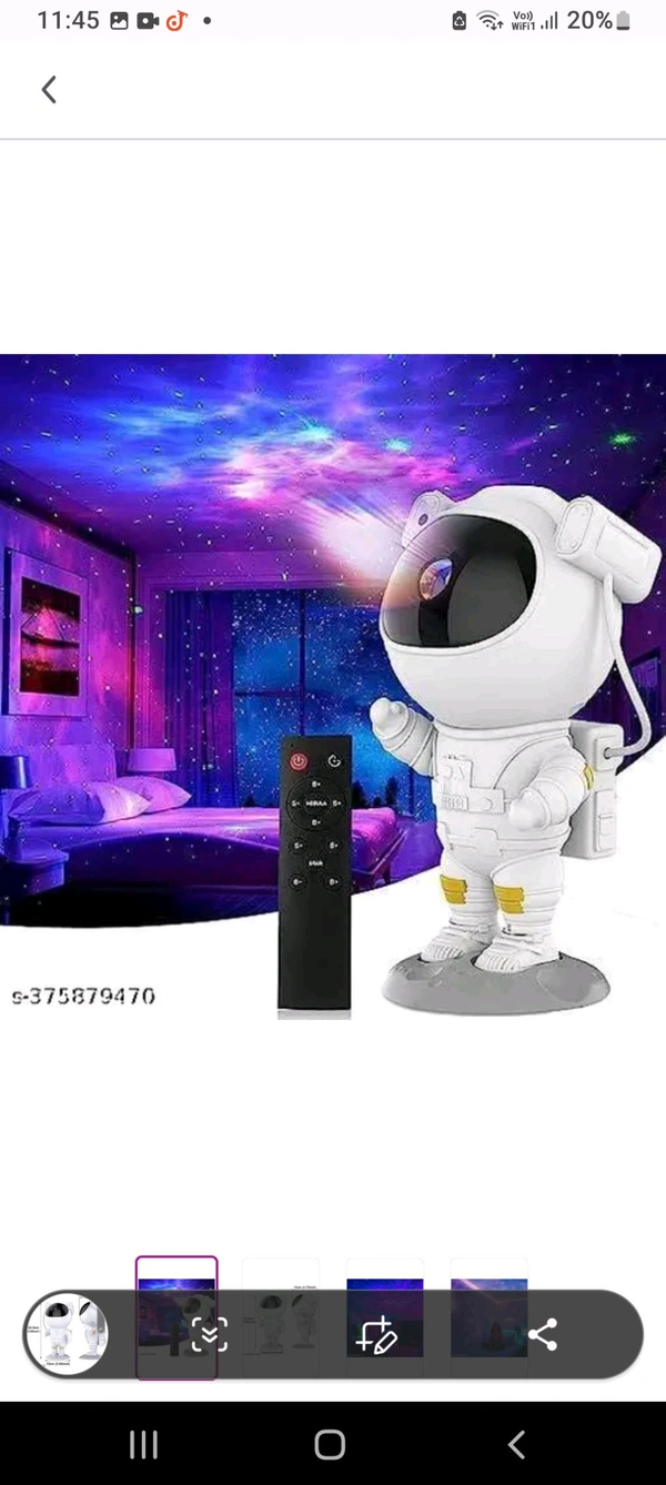 Robot Light For Hall,room.. - White, Non