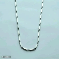 Gargish Stainless Steel Stylish Rice Chain Necklace for Men and Boys, Free Size (Silver)Size: medium Style:  silverWithin 6-8 business days However, to find out an actual date of delivery, please enter your pin code.bull; Gargish Stainless Steel Stylish Rice Chain Necklace for Men and Boys, Free Sizebull; QUALITY: Made from High Quality Stainless Steel. Five Layer Micro Plated For  - Silver, Free Size