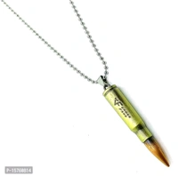 Dynamic Retail Global Bullet Locket Pendant Necklace Chain Jewellery for Men  Boys Fashion BLT293Size: free sizeWithin 6-8 business days However, to find out an actual date of delivery, please enter your pin code.bull; Material: Made of durable and stainless steel, non irritating for all skin types. Metallic coating will keep you away from rashes.bull; Care Instructions:?Wipe with  - Mint Green, Free Size