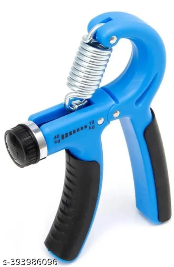 VK ONLINE Adjustable Hand Grip Strengthener Hand Gripper for Men & Women for Gym Workout & Home Use.(Forearm Exercise Equipment/Wrist Excercise Equipment)Name: VK ONLINE Adjustable Hand Grip Strengthener Hand Gripper for Men & Women for Gym Workout & Home Use.(Forearm Exercise Equipment/Wrist Excercise Equipment)Net Quantity (N): 1ADJUSTABLE RESISTANCE : You Can Adjust Resistance O - Dodger Blue