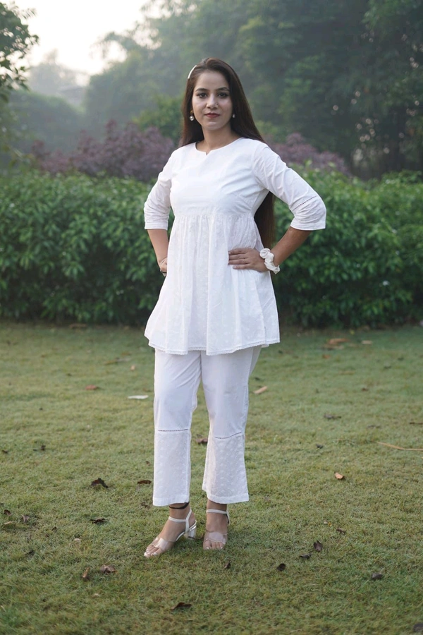 Schifili Cord Set  - White, XL