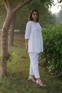 Schifili Cord Set  - White, XL